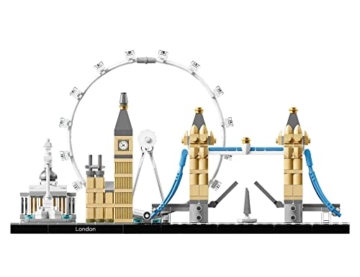 LEGO 21034 Architecture London Bauset, Skyline-Kollektion, London Eye, Big Ben, Tower Bridge, Geschenkidee für Kinder und Erwachsene, Bauset - 2