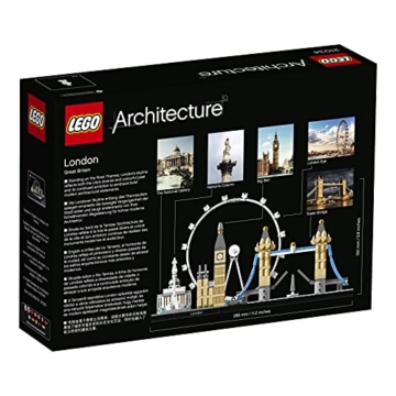 LEGO 21034 Architecture London Bauset, Skyline-Kollektion, London Eye, Big Ben, Tower Bridge, Geschenkidee für Kinder und Erwachsene, Bauset - 12