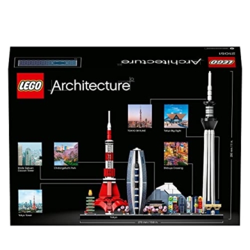 LEGO 21051 Architecture Tokio Skyline-Kollektion, Bausteine, Basteln für Kinder und Erwachsene, Bauset als Weihnachtsgeschenkidee - 7