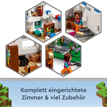 LEGO 21188 Minecraft Das Lamadorf Set