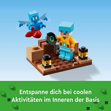 LEGO 21244 Minecraft Der Schwert-Außenposten Set, Spielzeug mit Creeper, Soldat, Wachkrieger und Skelett-Figuren, Set für Jungen und Mädchen ab 8 Jahren - 5