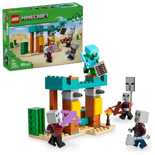 LEGO 21267 Minecraft Die Illager-Wüstenpatrouille