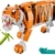 LEGO 31129 Creator Majestätischer Tiger, Panda oder Fisch, 3-in-1 Tierfiguren-Set, Spielzeug für Kinder, Jungen und Mädchen, Konstruktionsspielzeug mit Tieren - 11