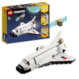 LEGO 31134 Creator 3in1 Spaceshuttle Spielzeug zum Astronauten zum Raumschiff, Konstruktionsspielzeug für Kinder, Jungen, Mädchen ab 6 Jahren, kreative Geschenkidee - 1