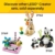 Lego 31163 Creator Graue Katze – 3-in-1 Tier-Bauset mit beweglicher Katze, Hund & Taube, Spielzeug zum Bauen & Umbauen, Geschenkidee für Kinder ab 8 Jahren - 7