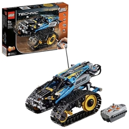 LEGO 42095 Technic Ferngesteuerter Stunt-Racer Spielzeug, 2-in-1-Rennwagen, Modell mit Motorfunktionen, Rennwagen-Kollektion - 1