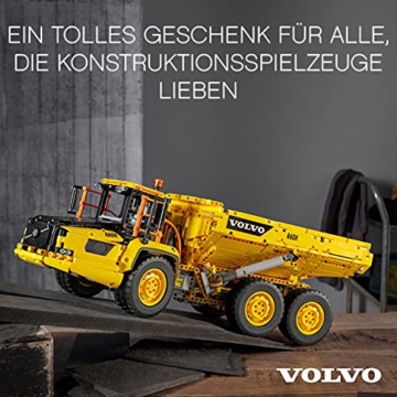 LEGO 42114 Technic 6x6 Knickgelenkter Volvo-Dumper, ferngesteuertes Modellauto, Modellbausatz LKW-Spielzeug für Kinder und Erwachsene - 2