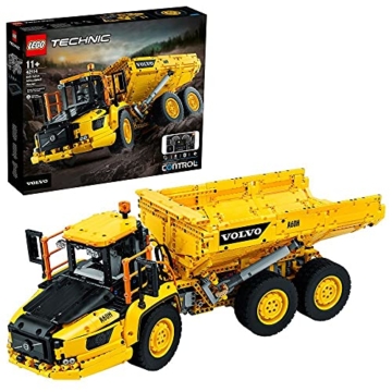 LEGO 42114 Technic Knickgelenkter Volvo-Dumper (6x6), ferngesteuertes Auto, Konstruktionsfahrzeug für Kinder und Erwachsene - 1