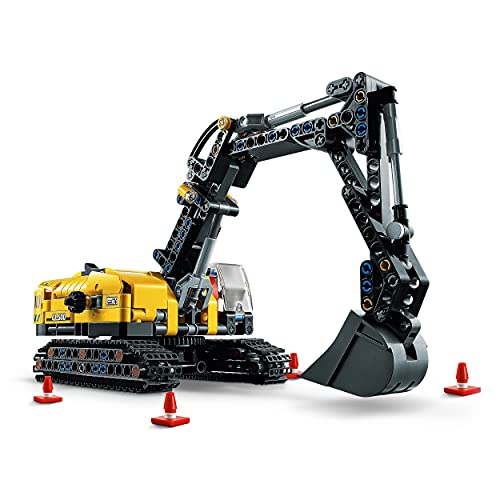LEGO 42121 Technic Hydraulikbagger Bauset, 2-in-1 Modell, Baufahrzeug, Bagger Spielzeug ab 8 Jahren, Konstruktionsspielzeug - 2