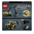 LEGO 42121 Technic Hydraulikbagger Bauset, 2-in-1 Modell, Baufahrzeug, Bagger Spielzeug ab 8 Jahren, Konstruktionsspielzeug - 8