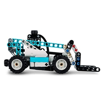 LEGO 42133 Technic 2-in-1 Teleskoplader Gabelstapler und Abschleppwagen Spielzeug, Baufahrzeug für Jungen und Mädchen ab 7 Jahren - 3