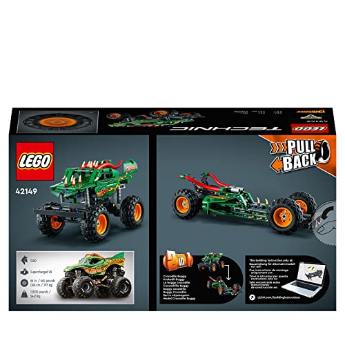 LEGO Technic Monster Jam Dragon (42149) Box Rückseite