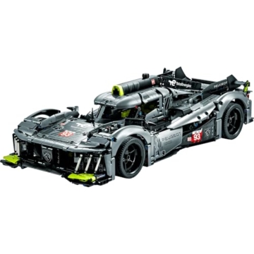 LEGO 42156 Technic Peugeot 9X8 24H Le Mans Hybrid Hypercar, legendärer Rennwagen, Modellauto-Bausatz für Erwachsene, Maßstab 1:10, Motorsport-Auto Sammlerstück für Fortgeschrittene - 4