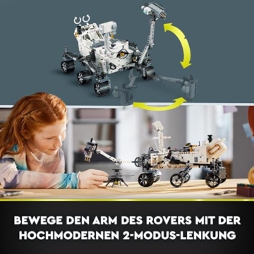LEGO 42158 Technic NASA Mars-Rover Perserverance Weltraum Spielzeug Set mit AR-App, Wissenschafts-Spielzeug zum Bauen für Mädchen und Jungen ab 10 Jahren - 6