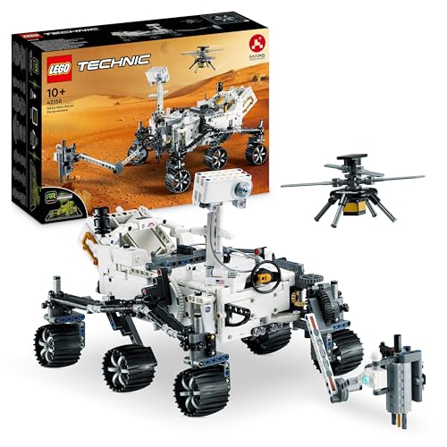 LEGO 42158 Technic NASA Mars-Rover Perserverance Weltraum Spielzeug Set mit AR-App, Wissenschafts-Spielzeug zum Bauen für Mädchen und Jungen ab 10 Jahren - 1
