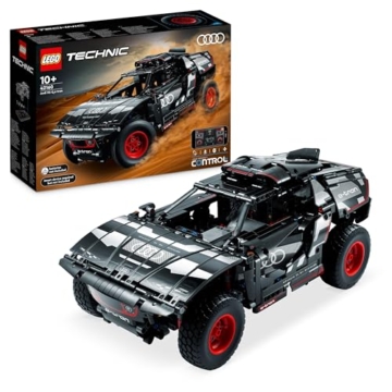 LEGO 42160 Technic Audi RS Q e-tron, ferngesteuertes Rallye-Auto-Spielzeug, Dakar-Rallye-Geländewagen, App-gesteuerter RC mit Control+, Geschenk für Jungen, Mädchen und Fans ab 10 Jahren zum Bauen - 1