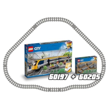 LEGO 60205 City Schienen, 20 Stück, Erweiterungsset für Kinder, Jungen und Mädchen, Spielzeug Set - 7