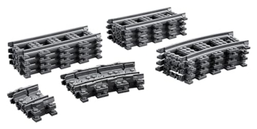 LEGO 60205 City Schienen, 20 Stück, Erweiterungsset für Kinder, Jungen und Mädchen, Spielzeug Set - 9