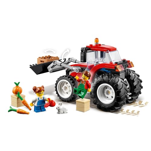 LEGO 60287 City Traktor Spielzeug, Bauernhof Set mit Minifiguren und Tierfiguren, toll als Geschenk für Jungen und Mädchen ab 5 Jahren - 3