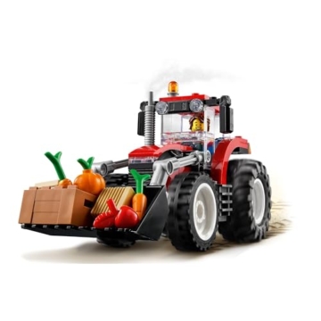 LEGO 60287 City Traktor Spielzeug, Bauernhof Set mit Minifiguren und Tierfiguren, toll als Geschenk für Jungen und Mädchen ab 5 Jahren - 4