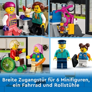 LEGO 60337 City Personen-Schnellzug Figuren