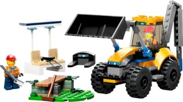 LEGO 60385 City Radlader Baufahrzeug, Bagger-Spielzeug für Kinder als Lernspielzeug mit Minifiguren, Baufahrzeug-Geschenk zum Geburtstag ab 5 Jahren - 4