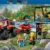 LEGO 60412 City Feuerwehrgeländewagen mit Rettungsboot, Offroad-Auto-Spielzeug für Kinder ab 5 Jahren, Rettungswagen mit Schlauchboot, Anhänger, Zelt und 3 Minifiguren, Geschenk für Jungs und Mädchen - 11