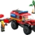 LEGO 60412 City Feuerwehrgeländewagen mit Rettungsboot, Offroad-Auto-Spielzeug für Kinder ab 5 Jahren, Rettungswagen mit Schlauchboot, Anhänger, Zelt und 3 Minifiguren, Geschenk für Jungs und Mädchen - 9