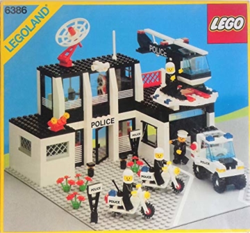 Lego 6386 alt Polizeistation