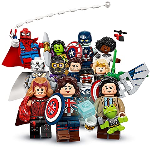 LEGO 71031 Minifiguren Marvel Studios Superhelden Bauspielzeug 1/12 Sammelfiguren kreative Geschenkidee für Jungen und Mädchen ab 5 Jahren - 2