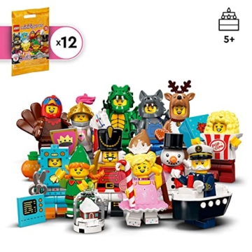 LEGO 71034 Minifiguren Serie 23, Limitierte Auflage 2022, Überraschungstüte mit Einer zufällig ausgewählten Minifigur - 2