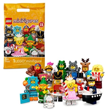 LEGO 71034 Minifiguren Serie 23, Limitierte Auflage 2022, Überraschungstüte mit Einer zufällig ausgewählten Minifigur - 1