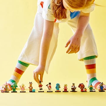LEGO 71036 Minifiguren Serie 23 - 6er Pack, Limitierte Auflage 2022, Überraschungstüte mit 6 zufällig ausgewählten Minifiguren von 12 - 6