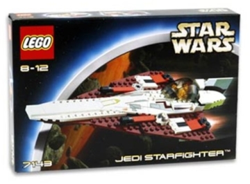 LEGO 7143 Star Wars Jedi Starfighter 2002
