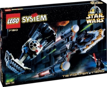 LEGO 7150 Star Wars Y-Wing & Tie-Fighter 1999