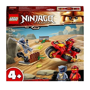 LEGO 71734 NINJAGO Kais Feuer-Bike, Motorrad Spielzeug Set ab 4 Jahre mit Figuren - 2