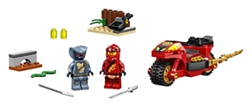 LEGO 71734 NINJAGO Kais Feuer-Bike, Motorrad Spielzeug Set ab 4 Jahre mit Figuren - 3