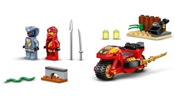 LEGO 71734 NINJAGO Kais Feuer-Bike, Motorrad Spielzeug Set ab 4 Jahre mit Figuren - 4