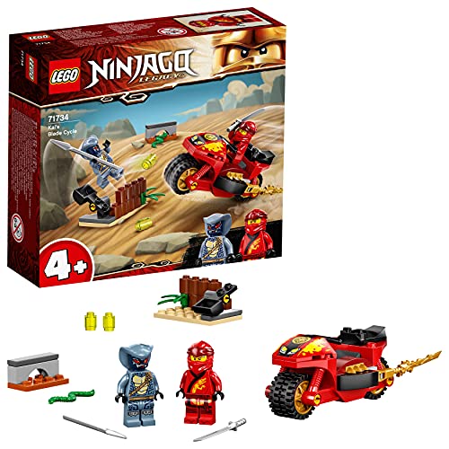 LEGO 71734 NINJAGO Kais Feuer-Bike, Motorrad Spielzeug Set ab 4 Jahre mit Figuren - 1