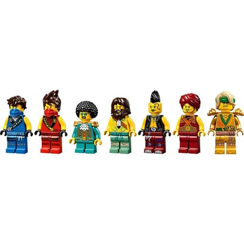 LEGO 71735 NINJAGO Turnier der Elemente Tempel Bauset mit Kampfarena und sammelbarer Figur des Goldenen Ninja Lloyd, 6-99 Jahre - 2