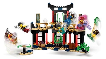 LEGO 71735 NINJAGO Turnier der Elemente Tempel Bauset mit Kampfarena und sammelbarer Figur des Goldenen Ninja Lloyd, 6-99 Jahre - 4