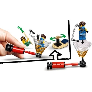 LEGO 71735 NINJAGO Turnier der Elemente Tempel Bauset mit Kampfarena und sammelbarer Figur des Goldenen Ninja Lloyd, 6-99 Jahre - 7