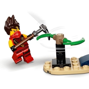 LEGO 71735 NINJAGO Turnier der Elemente Tempel Bauset mit Kampfarena und sammelbarer Figur des Goldenen Ninja Lloyd, 6-99 Jahre - 9