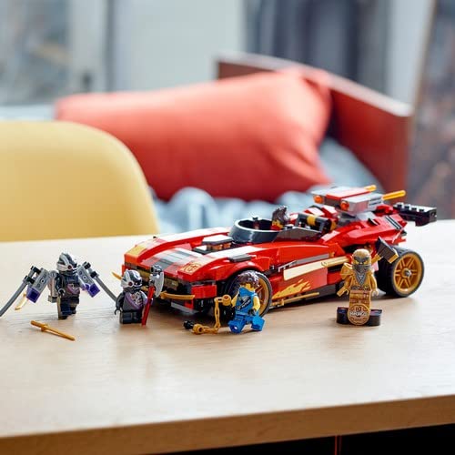 LEGO 71737 NINJAGO Legacy X-1 Ninja Superauto und Motorrad mit Cole als goldene Minifigur - 2