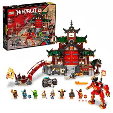 LEGO 71767 NINJAGO Ninja-Dojotempel Meister des Spinjitzu EOL