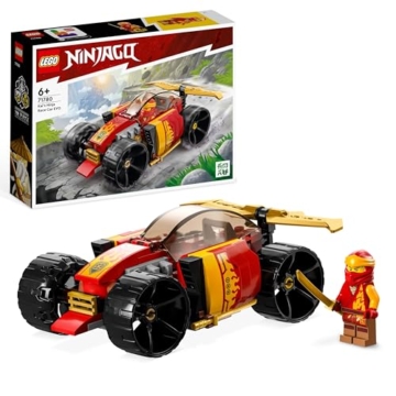 LEGO 71780 NINJAGO Kais Ninja-Rennwagen EVO 2in1 Rennwagen Spielzeug zu Geländewagen-Fahrzeug, Modellbausatz für Jungen und Mädchen ab 6 Jahren, Geschenkidee zum Geburtstag - 1