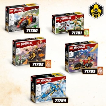 LEGO 71780 NINJAGO Kais Ninja-Rennwagen EVO 2in1 Rennwagen Spielzeug zu Geländewagen-Fahrzeug, Modellbausatz für Jungen und Mädchen ab 6 Jahren, Geschenkidee zum Geburtstag - 5