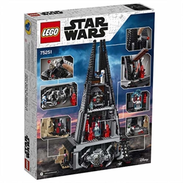 LEGO 75251 Star Wars Darth Vaders Festung Bauset mit 5 Minifiguren, Geschenk für Sammler - 7