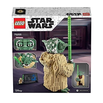 Lego 75255 Star Wars Yoda Bauset, Sammlermodell mit Displayständer, Angriff der Klonkrieger Kollektion - 7