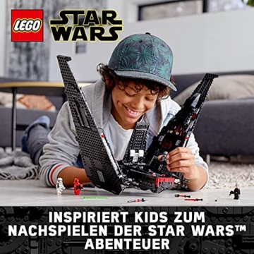 Lego 75256 Star Wars Kylo Rens Shuttle, Raumschiff-Bauset mit 2 Spring Shootern, Der Aufstieg Skywalkers Kollektion - 2